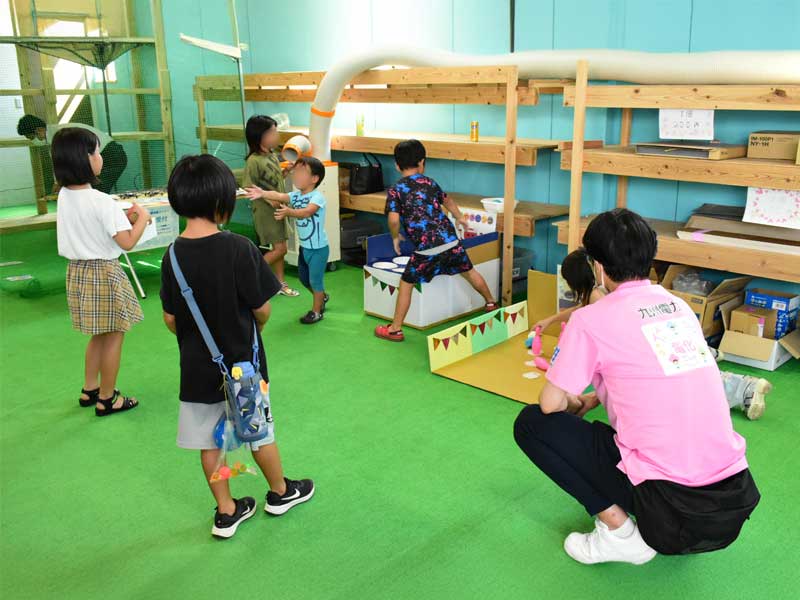 過去のイベントの様子。子供向けイベントコーナー