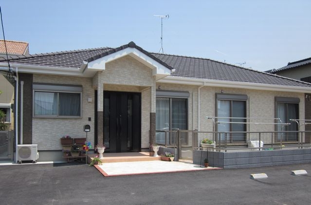 松岡建設新築和風住宅施工例のトップ写真