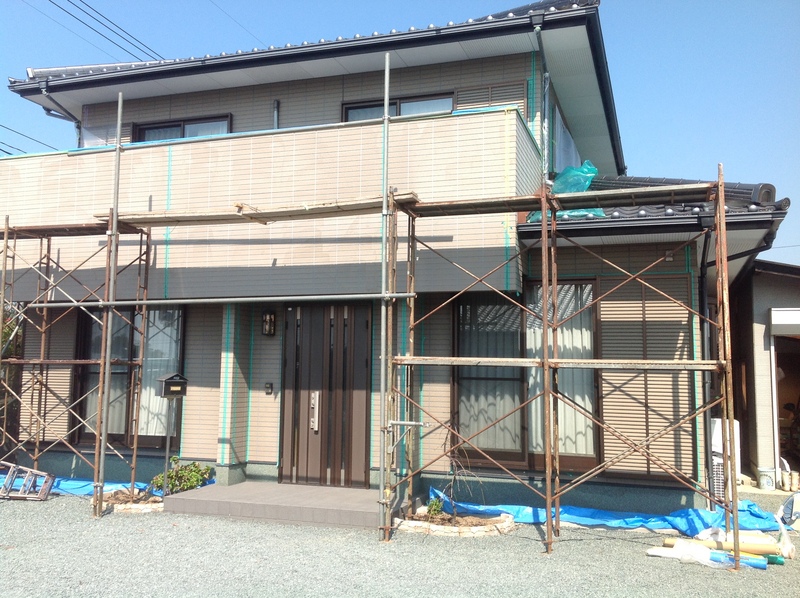 松岡建設外壁屋根塗装施工例