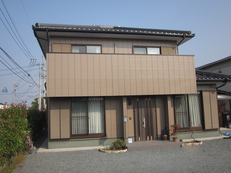 松岡建設外壁屋根塗装施工例