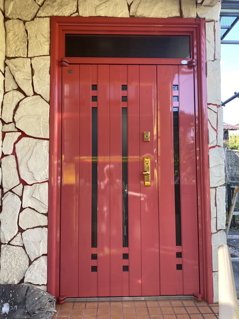 松岡建設外壁屋根塗装施工例