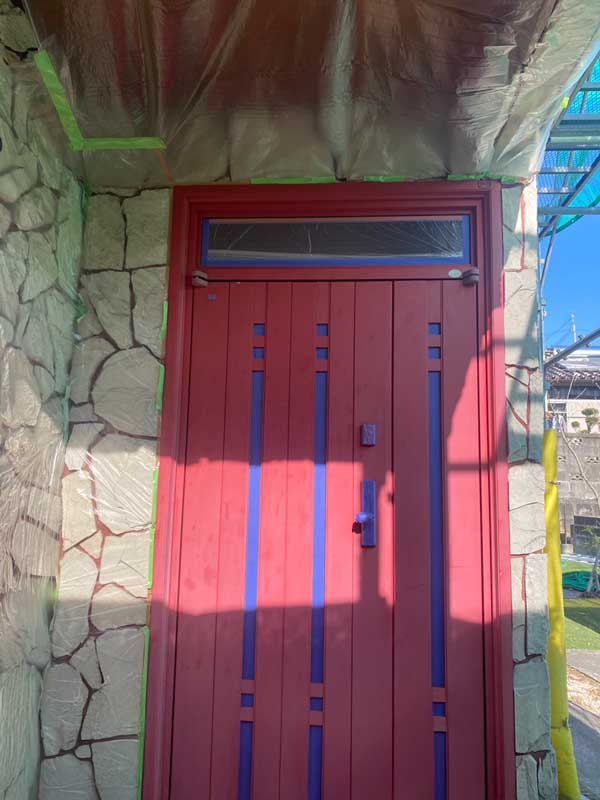 松岡建設外壁屋根塗装施工例