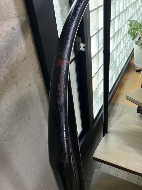 松岡建設手摺装施工例