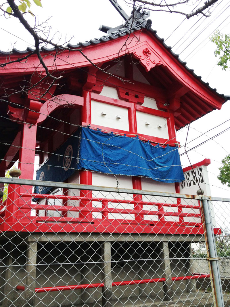 松岡建設神社装施工例