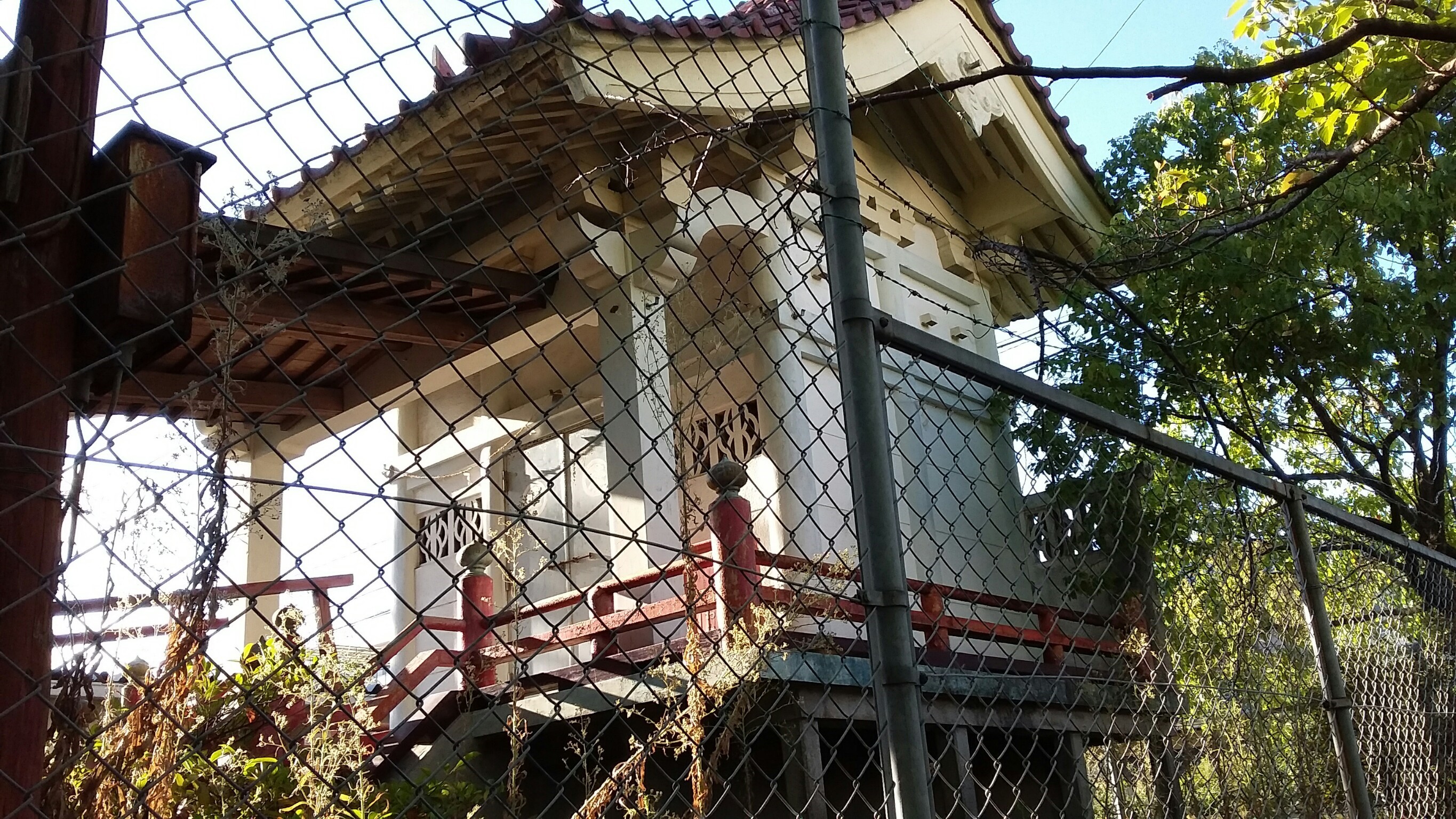 松岡建設神社塗装施工例