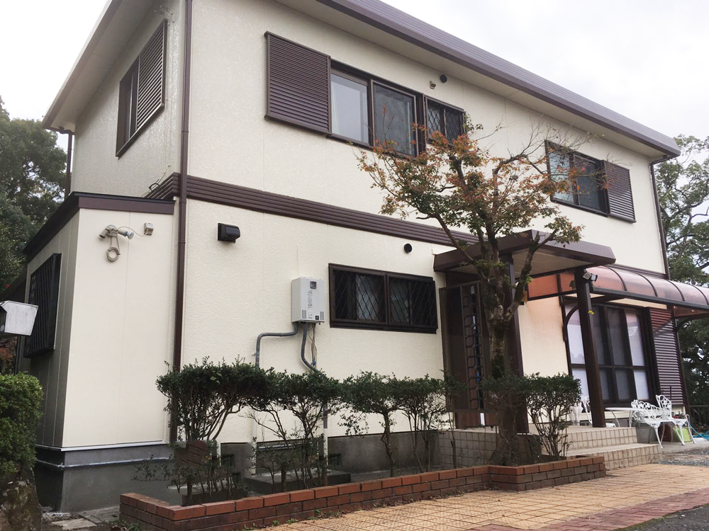 松岡建設塗装施工例写真