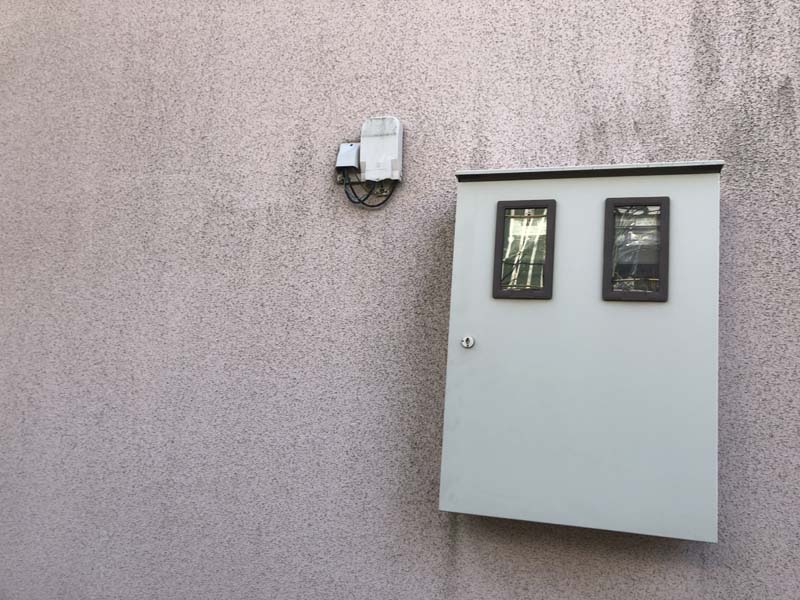 松岡建設外壁屋根塗装施工前画像