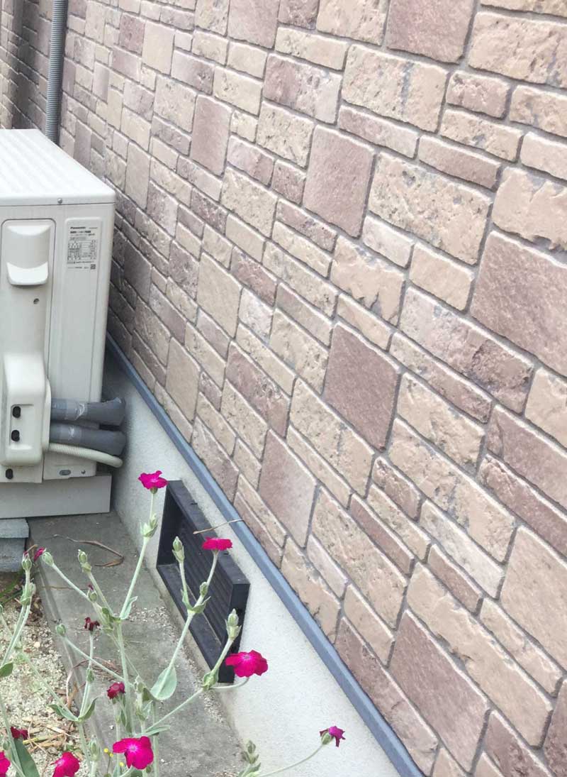 松岡建設外壁屋根塗装施工前画像