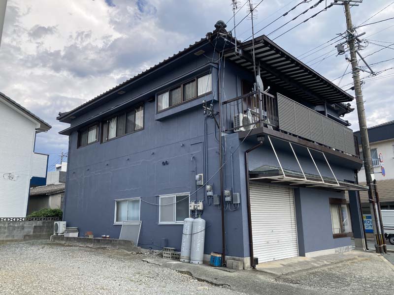 松岡建設外壁塗装施工例