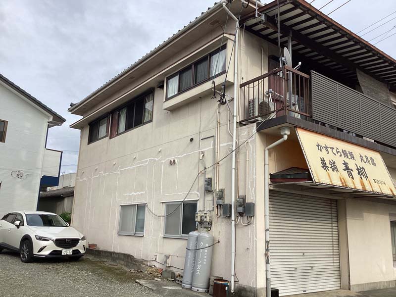 松岡建設外壁塗装施工前画像