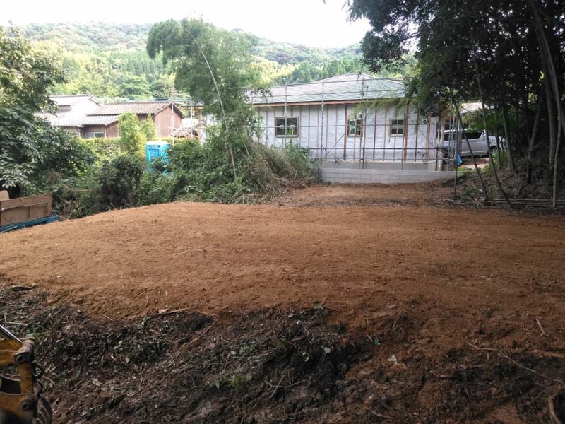 松岡建設家屋解体施工後画像