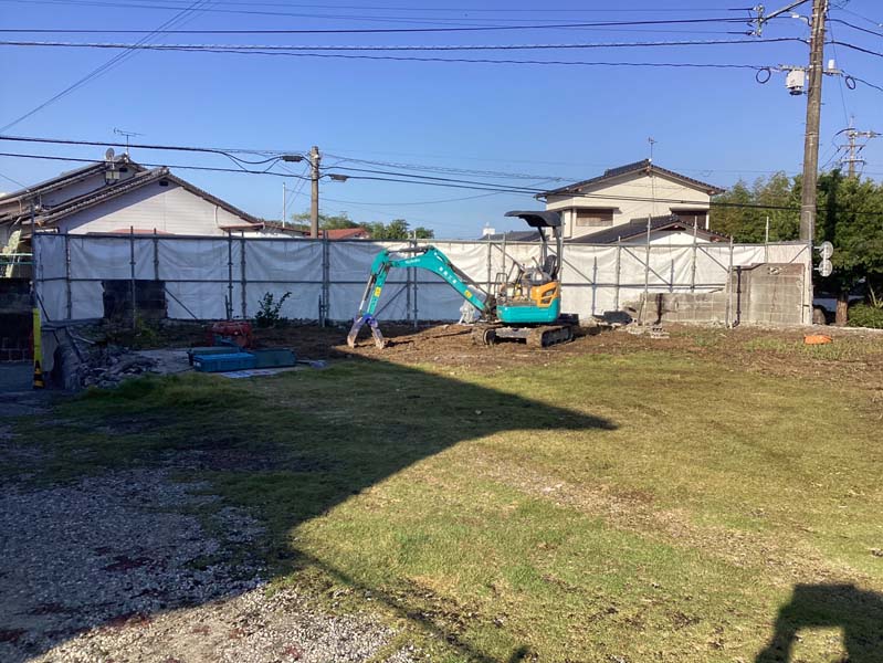 松岡建設家屋解体施工例