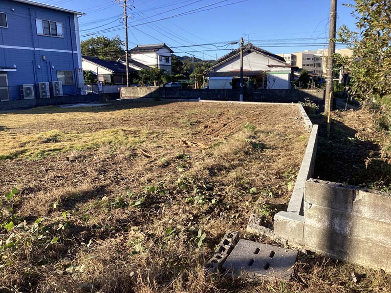 松岡建設家屋解体施工中画像