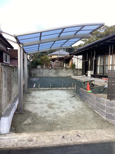 松岡建設エクステリア施工例