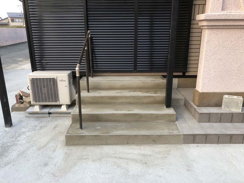 松岡建設コンクリ打設工事施工例