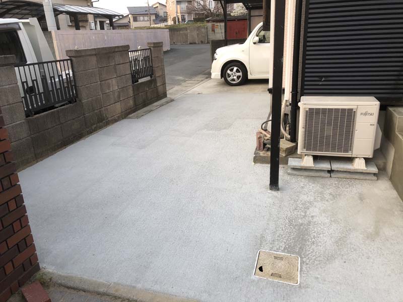 松岡建設コンクリ打設工事施工例