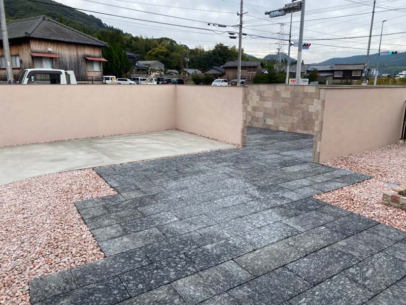 松岡建設エクステリア施工例