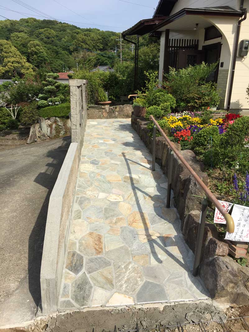 松岡建設エクステリア施工例