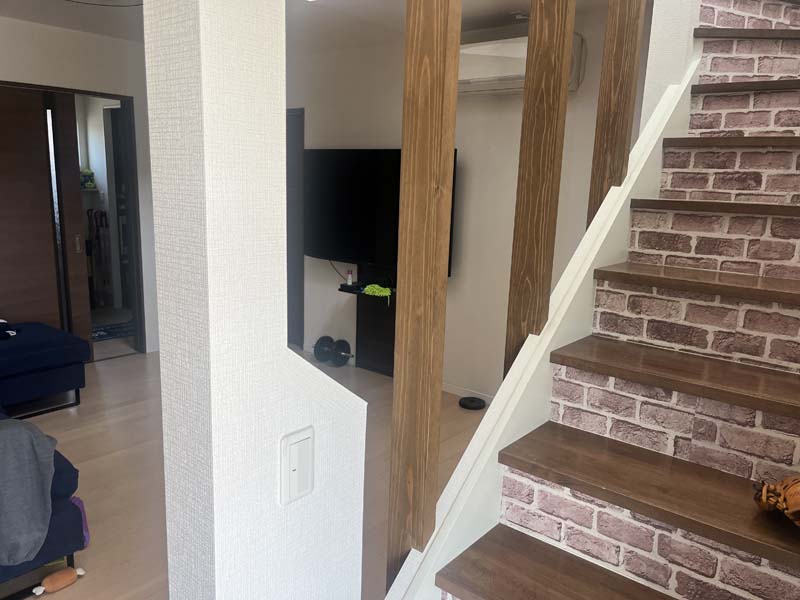 松岡建設階段下収納施工後画像