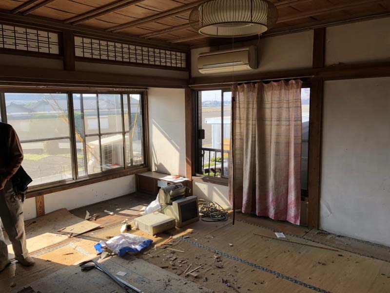 松岡建設床の間リフォーム施工前画像