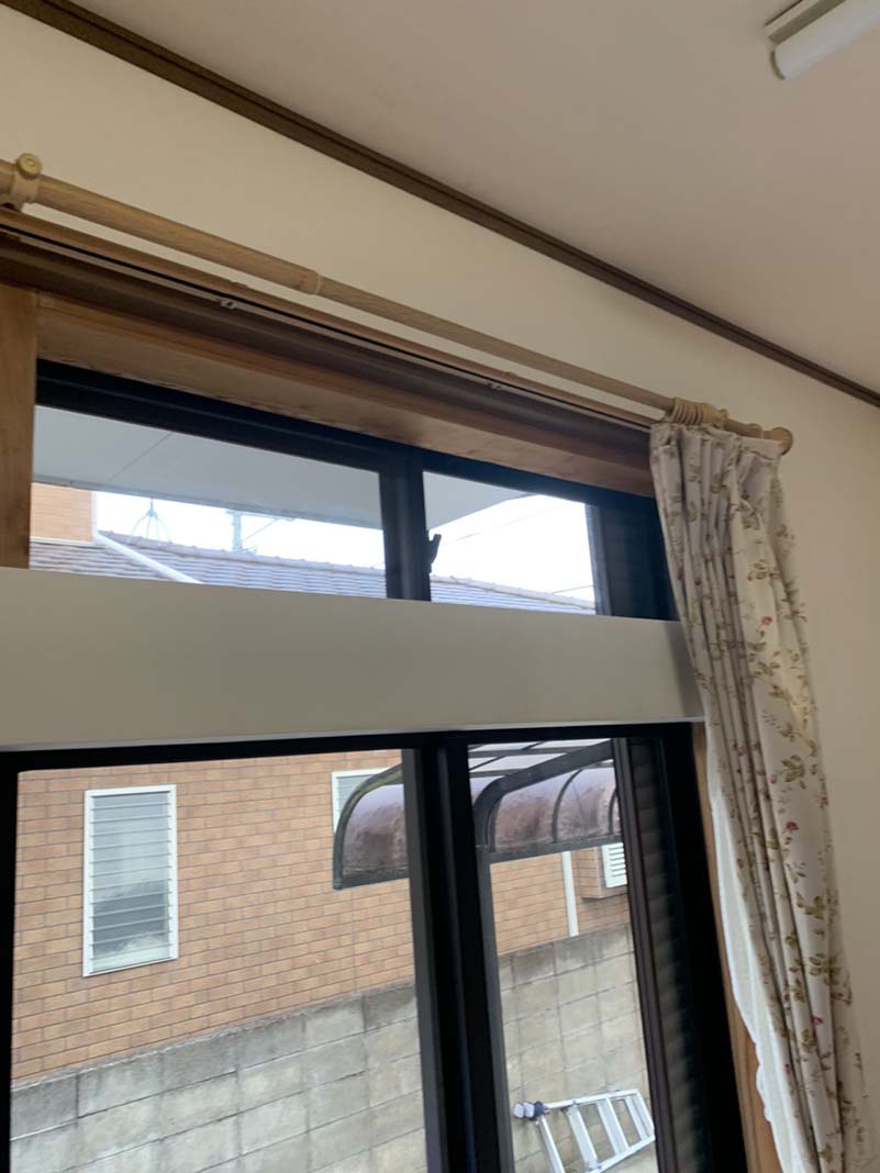 既存サッシ施工前画像