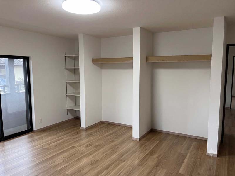 松岡建設リフォーム施工後：寝室