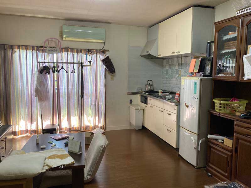 松岡建設リフォーム施工前：2階キッチン
