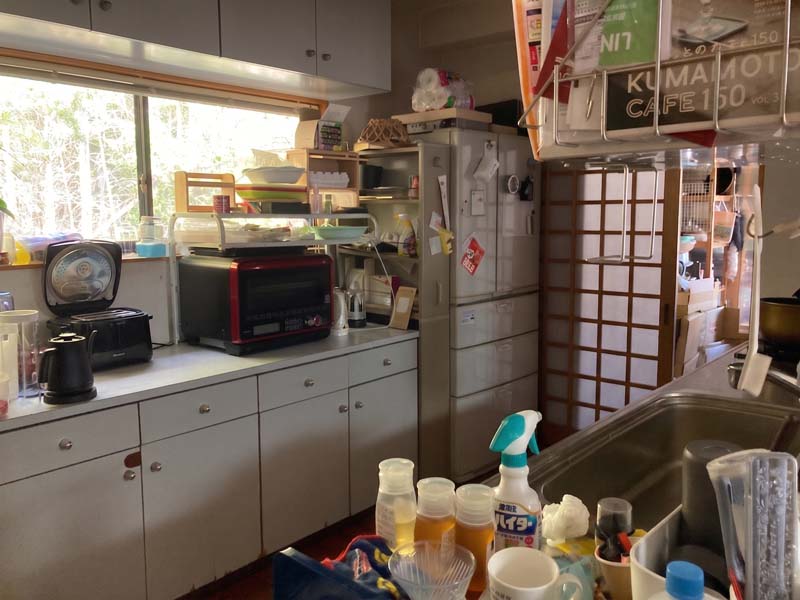 松岡建設リフォーム施工前：台所