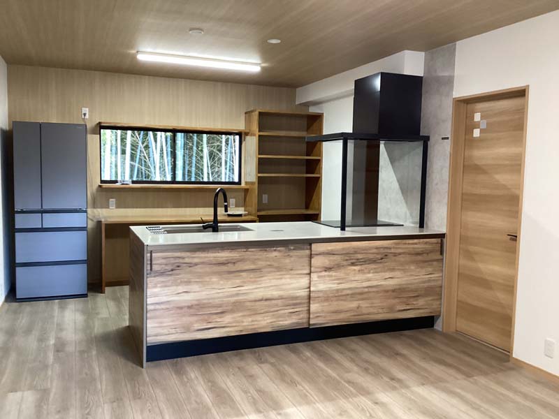 松岡建設リフォーム施工後：LDK全体