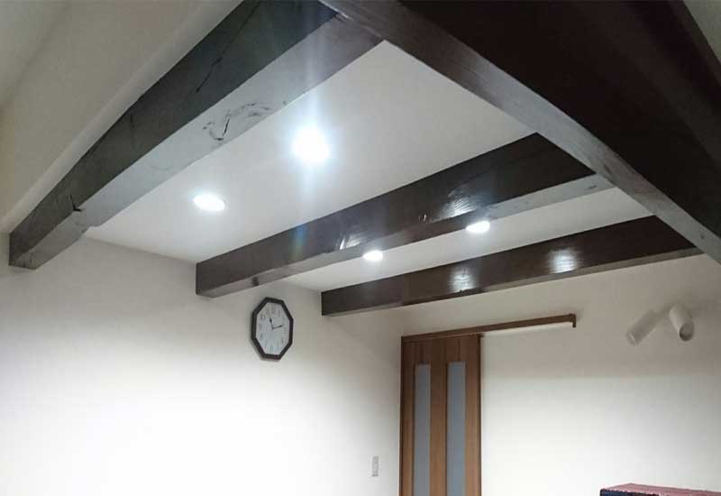 松岡建設階段下首脳施工後画像