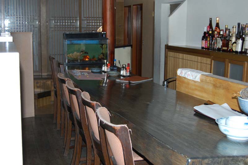 松岡建設瓦飲食店施工写真