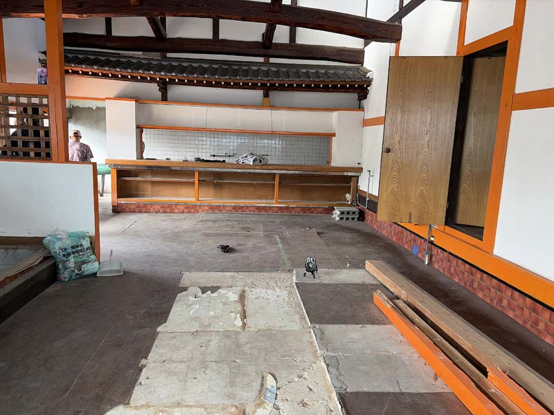 らくだ整骨院様　店舗改装施工前