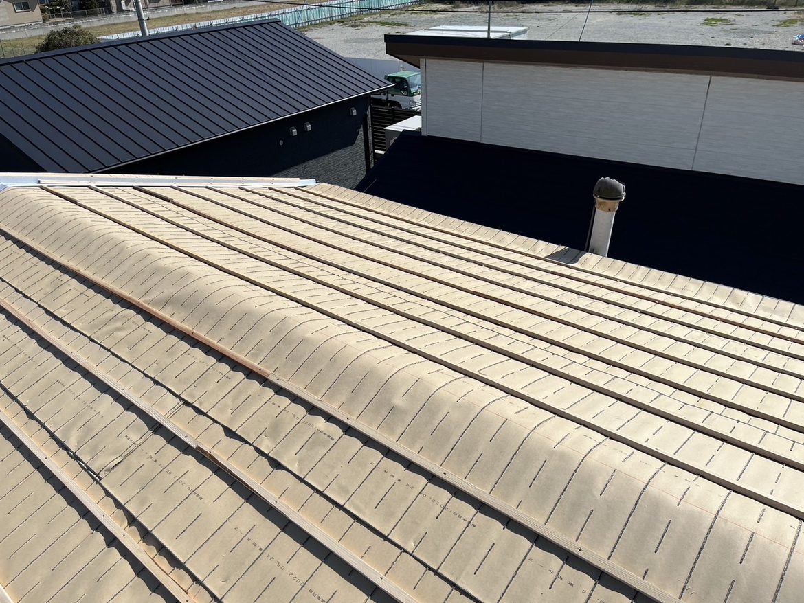 松岡建設瓦葺き替え施工例写真