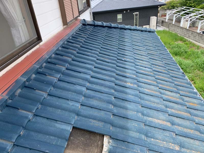 松岡建設瓦葺き替え施工例写真