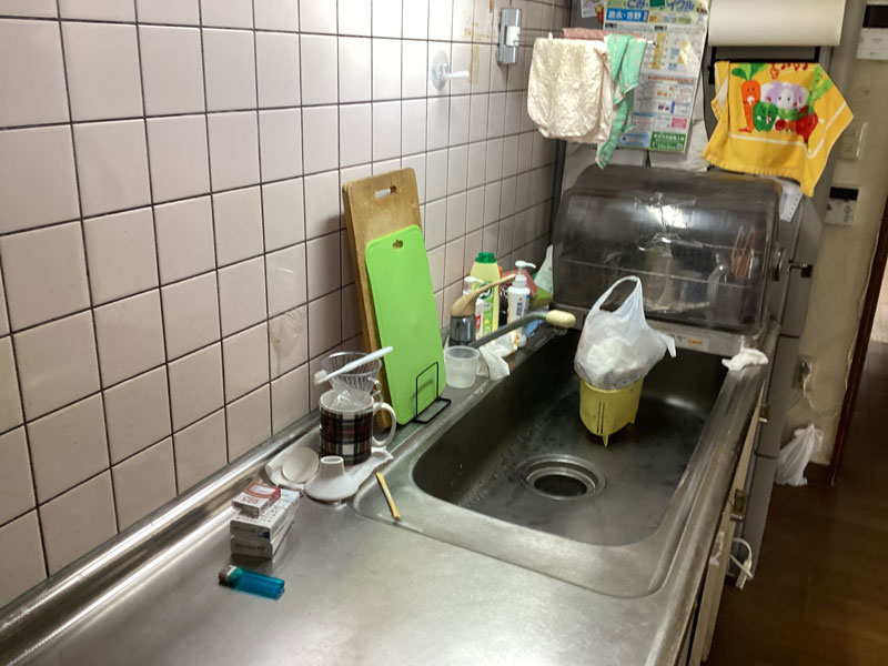 松岡建設キッチンリフォーム施工前画像