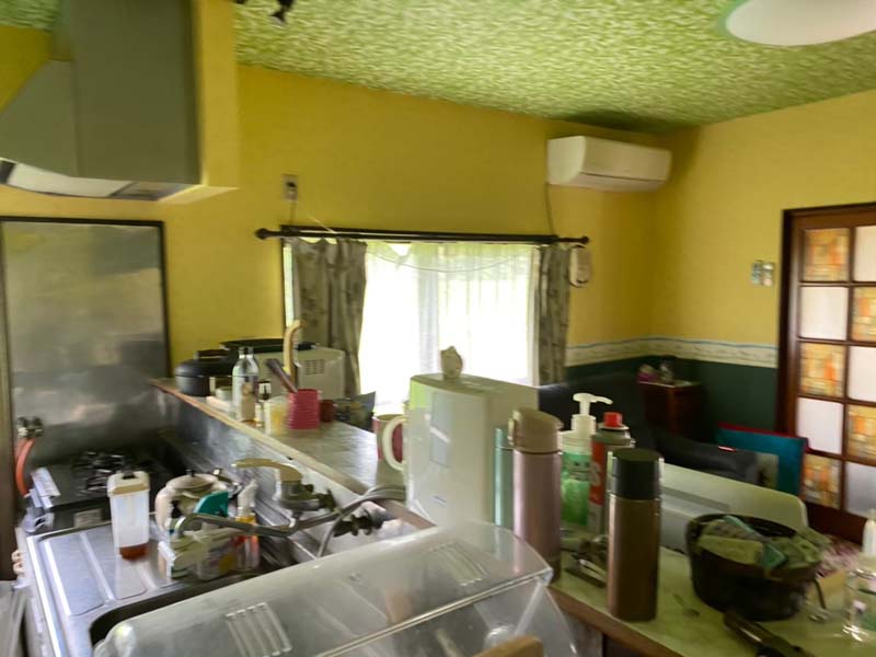 松岡建設キッチンリフォーム施工前画像